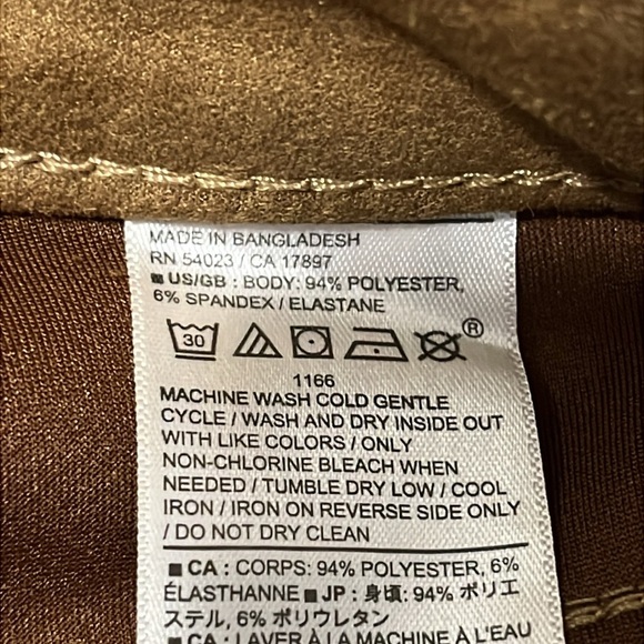 Banana Republic Vegan Suede Low Rise Bootcut Pant - Picture 12 of 14